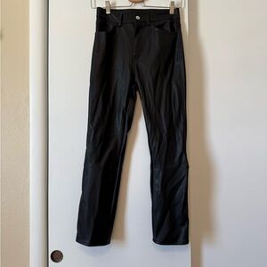 H&M Black Straight Leg Pants